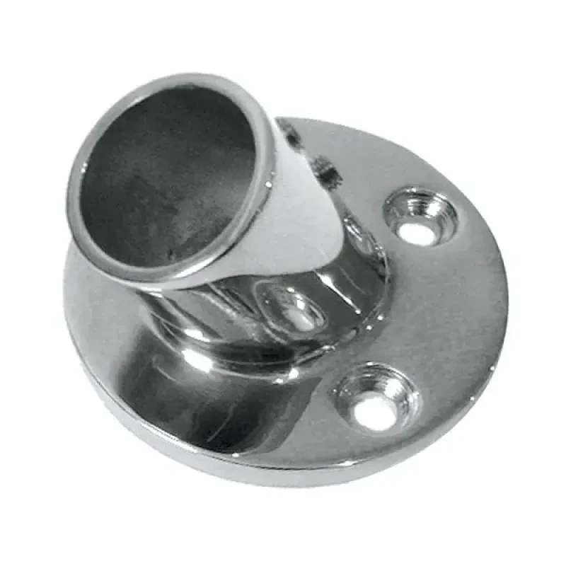 CIM Основание леера 25.4мм, круглое, наклон 60 град