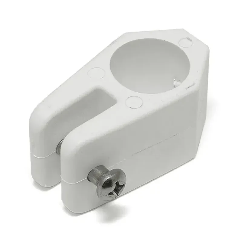 EASTERNER Кронштейн рамы тента 7/8" скользящий, пластмасса белая