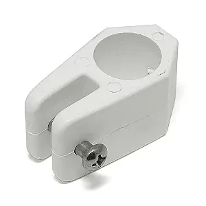 Кронштейн рамы тента 7/8" скользящий, пластмасса белая C0006-W