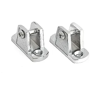 Кронштейн рамы тента палубный, сталь хромированная C0001-С