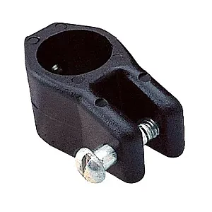 Кронштейн рамы тента 3/4" скользящий, черный пластик C0005-B