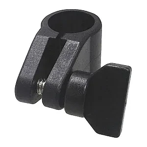 Кронштейн рамы тента 3/4"скользящий, черный пластик с пласт.винтом CS0002