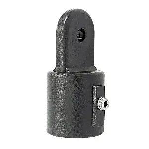 Наконечник рамы тента 7/8", пластмасса черная C0004-B