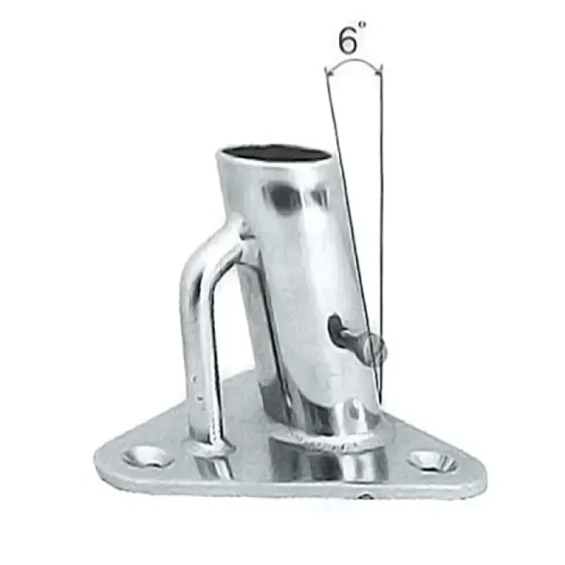 CIM Основание флагштока 25 мм 84 град.