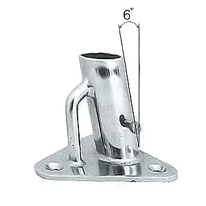 Основание флагштока 25 мм 84 град. 0651-0604