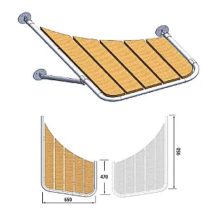 Платформа кормовая правый борт, дуб 121110T