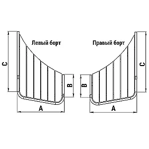 Платформа кормовая под заказ, ироко 040292T