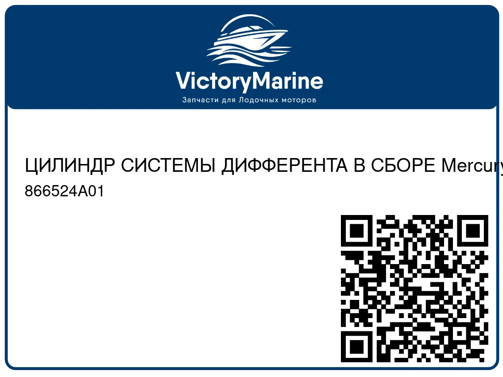 ЦИЛИНДР СИСТЕМЫ ДИФФЕРЕНТА В СБОРЕ Mercury 866524A01