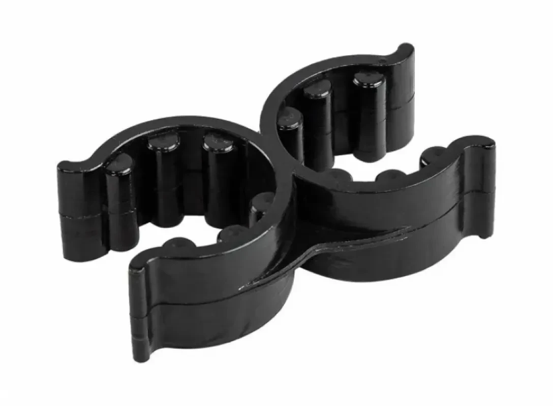 NUOVA RADE Кронштейн для трапов двойной 18/25 мм, пластмасса