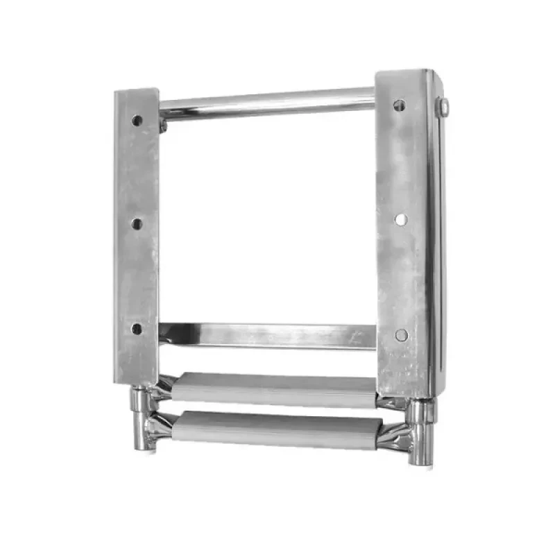 Техномарин Трап телескопический 2 ступени выдвижной, серая ступень