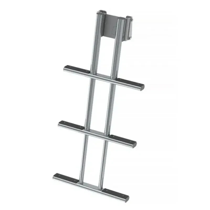 Техномарин Трап дайверский телескопический быстросъемный, 3 черных ступени (ширина 450мм.)