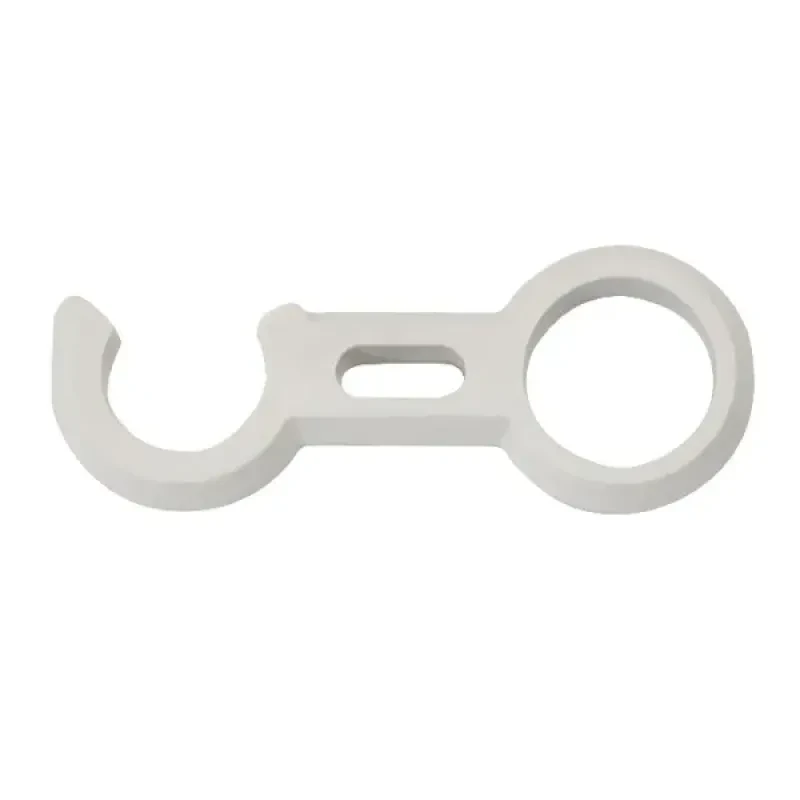 Техномарин Крючок фиксатор трапа 25мм белый