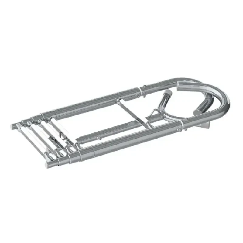 Техномарин Трап телескопический носовой, 5 белых ступени (ширина 275 мм.)