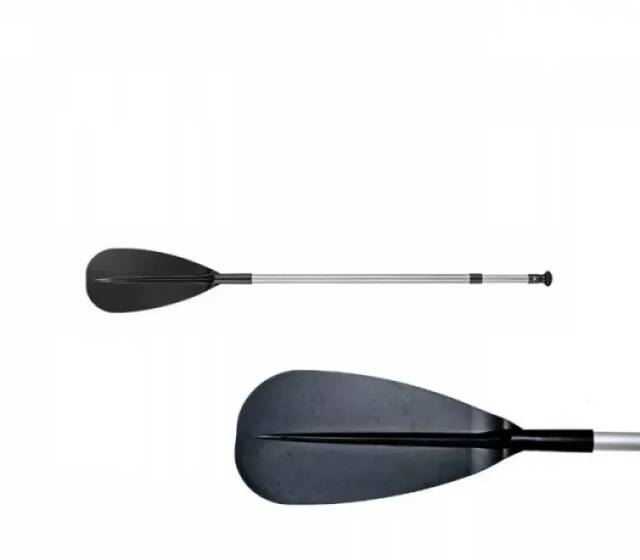 EASTERNER Весло для SUP-серфинга 180-230см черная лопасть, пластик, с алюм. веретеном