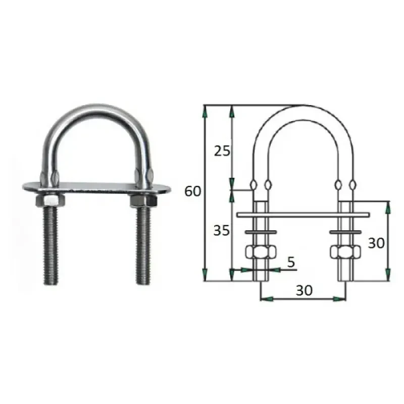 CIM Рым-болт 5х60мм