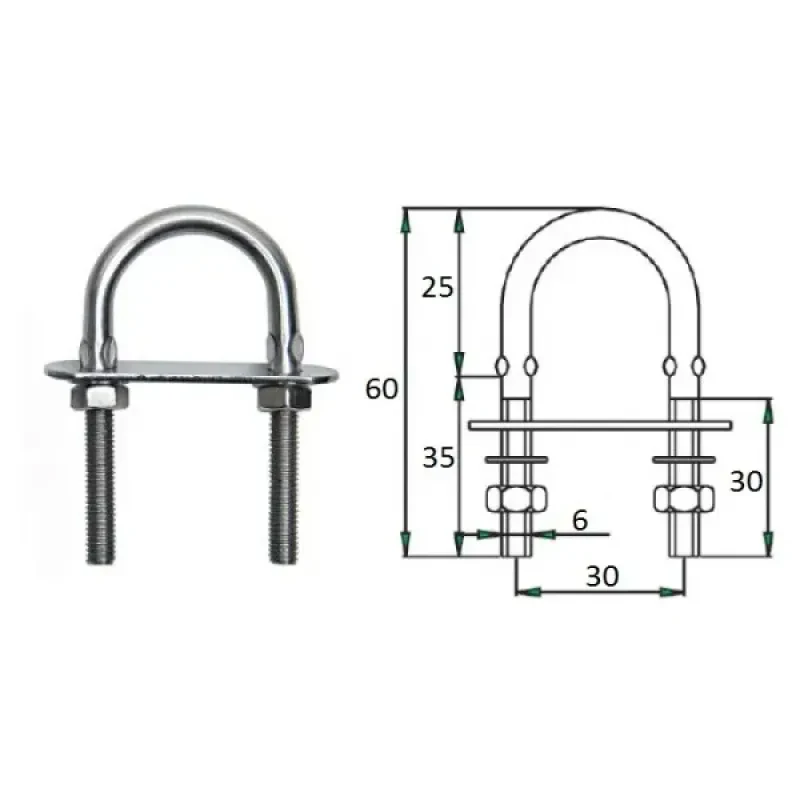 CIM Рым-болт 6х60мм