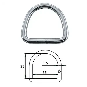 Обушок 5х35 мм 2302-0110