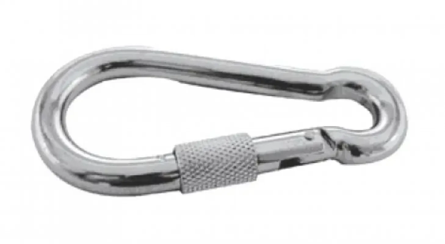 CIM Гак-карабин с винтовым фиксатором 9х90