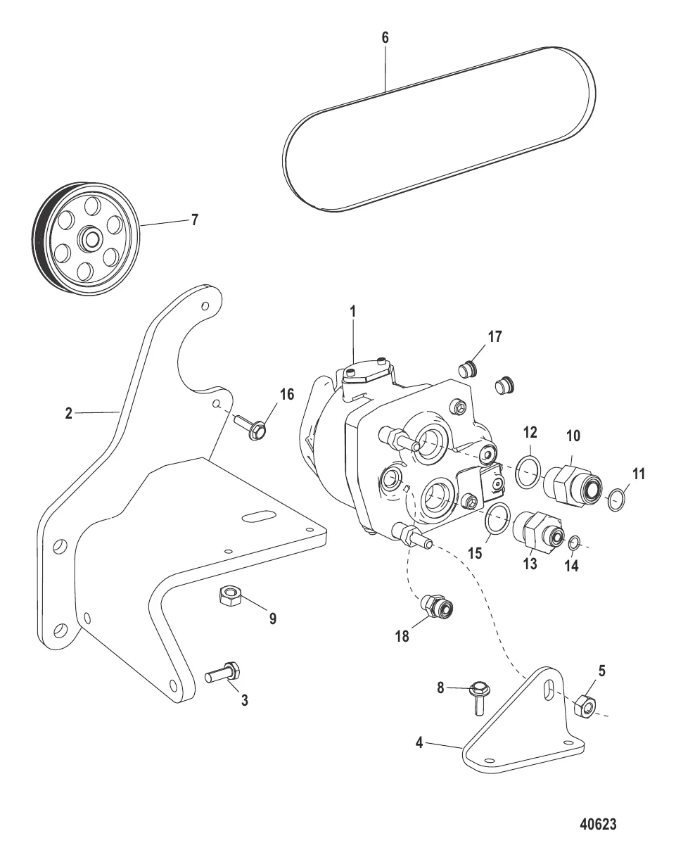 Компоненты рулевого механизма AXIUS Гидравлический насос (GEN I)