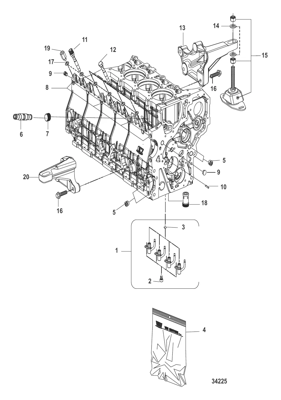 Блок цилиндра