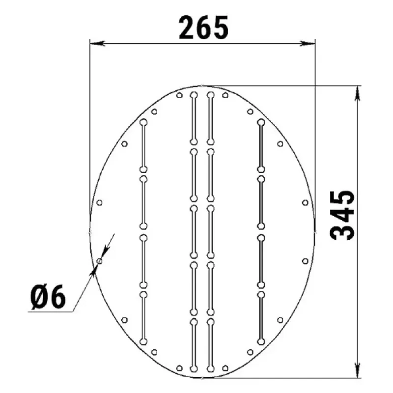 Техномарин Накладка форштевня 345х265