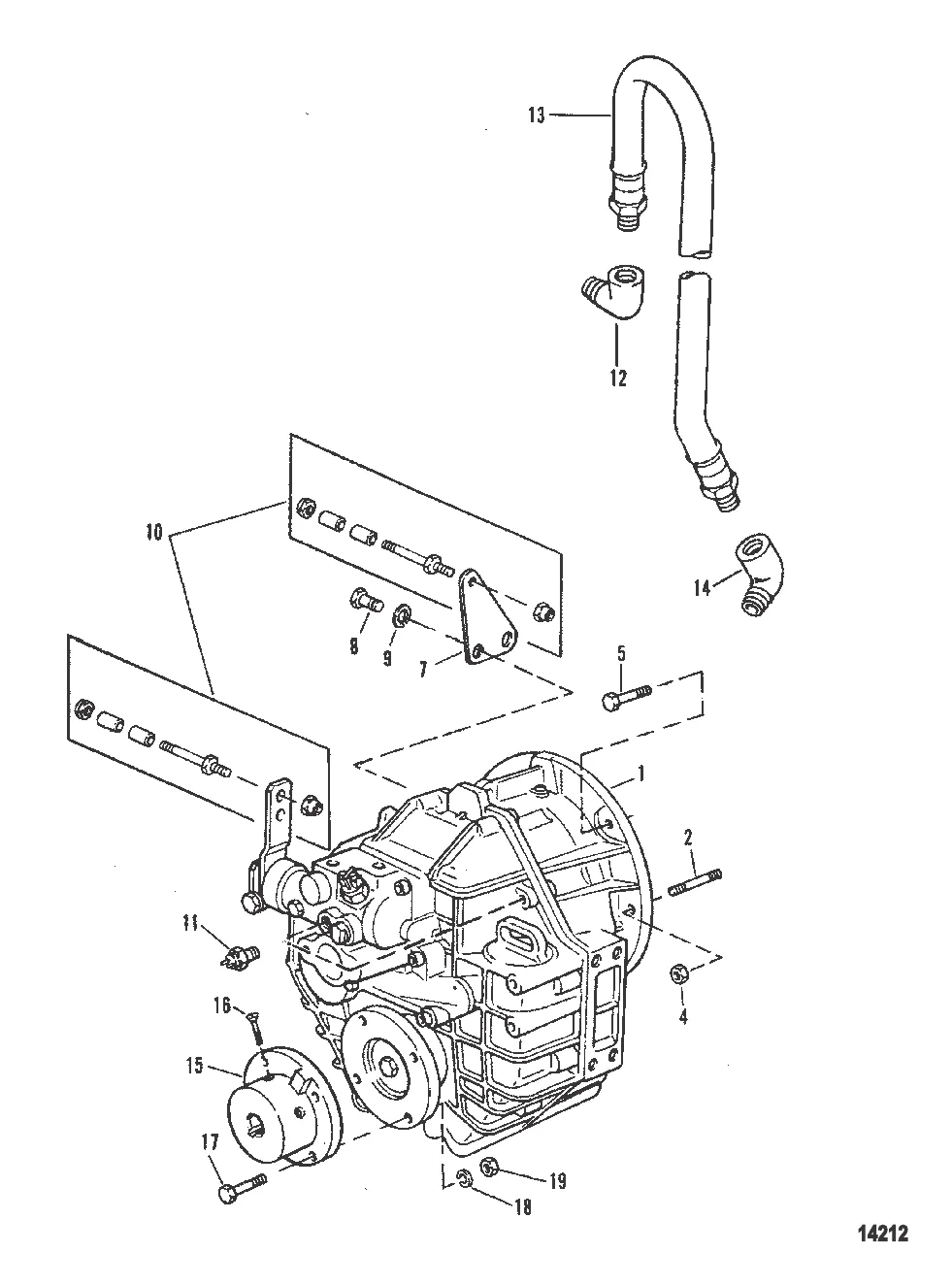 Трансмиссия и связанные детали (Бортовые двигатели)