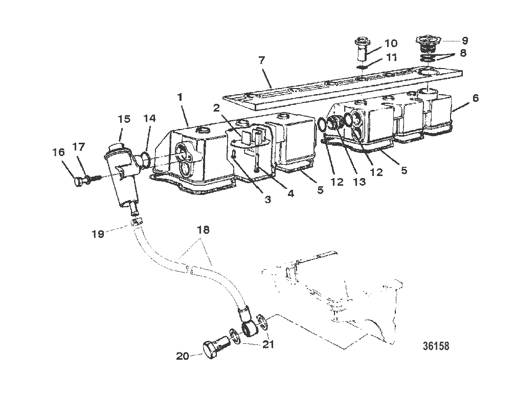 КРЫШКА КОРОМЫСЛА