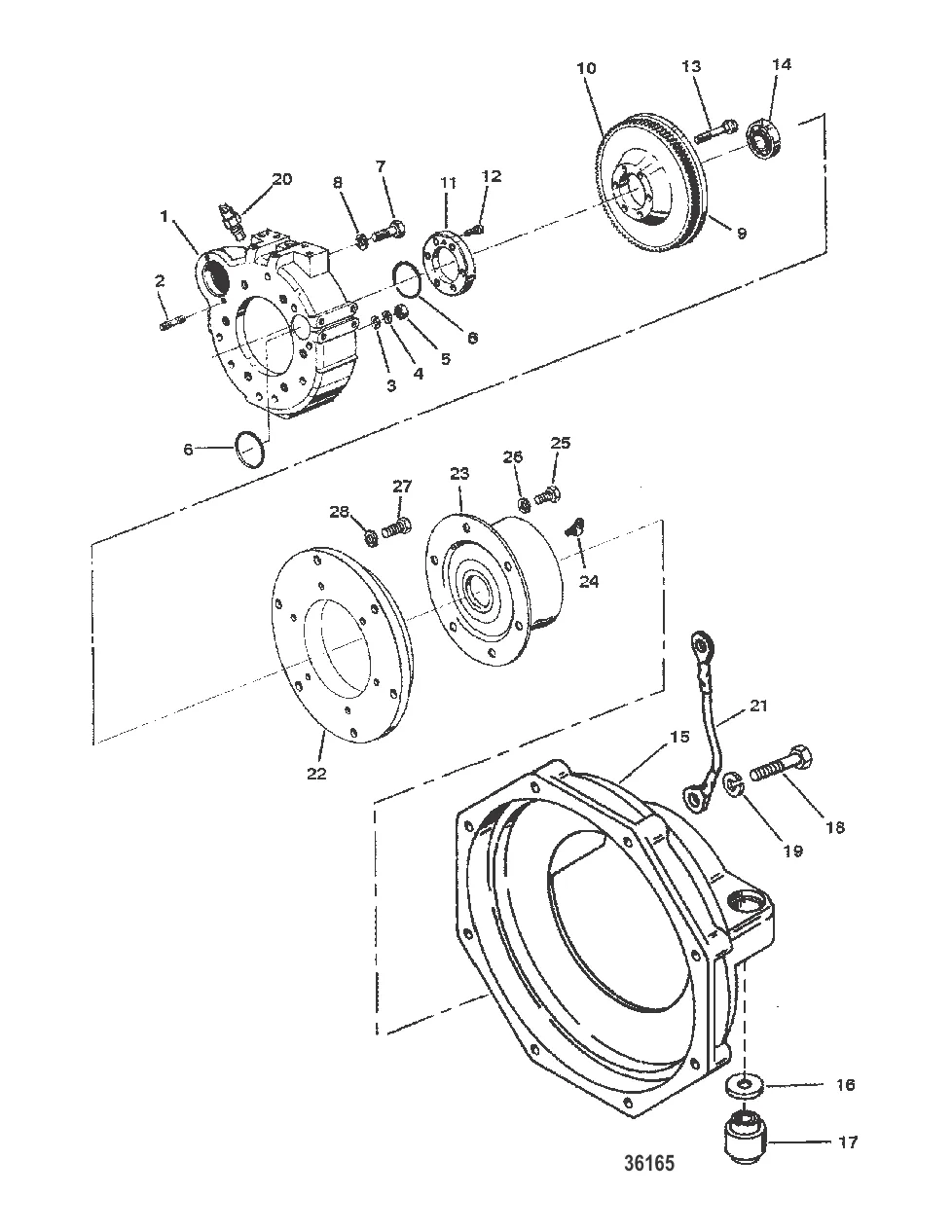 КОРПУС МАХОВИКА