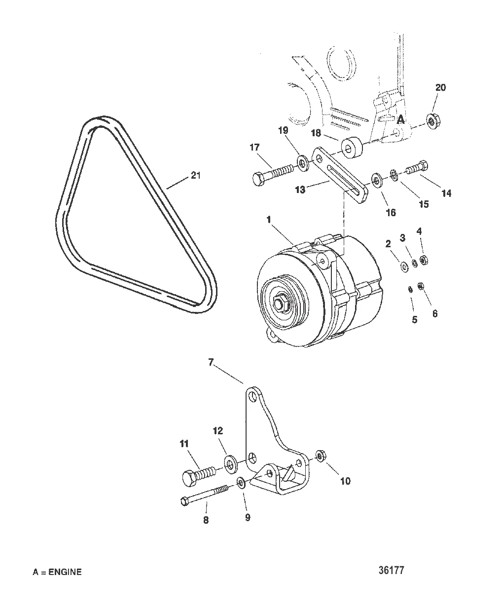 ГЕНЕРАТОР И КРЕПЕЖ