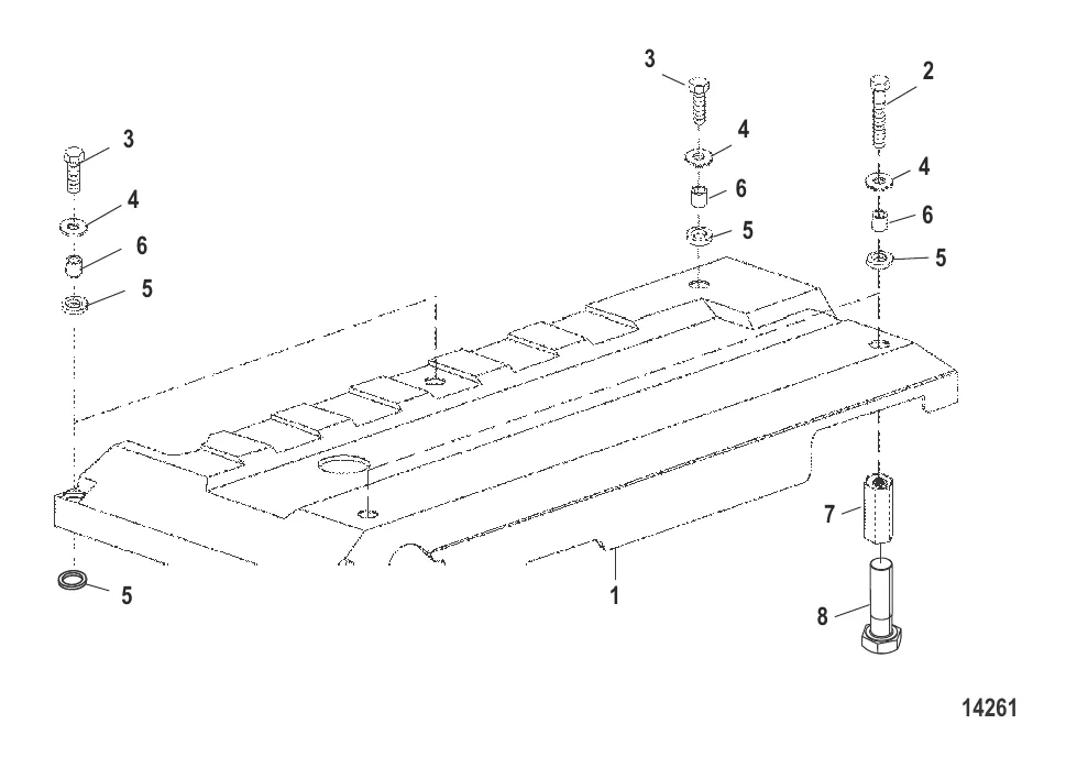Крышка двигателя