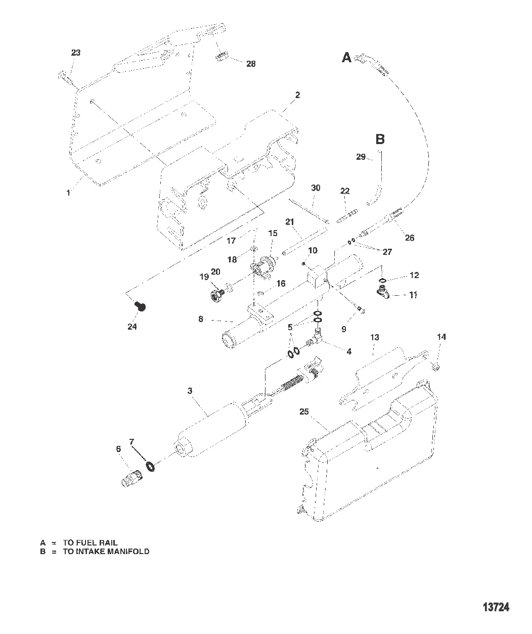 Топливный насос и охладитель топлива