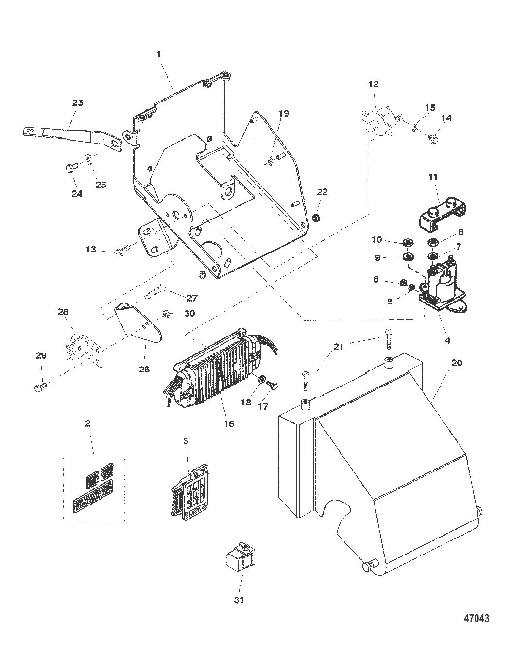 РАСПРЕДЕЛИТЕЛЬНАЯ КОРОБКА И КОМПОНЕНТЫ