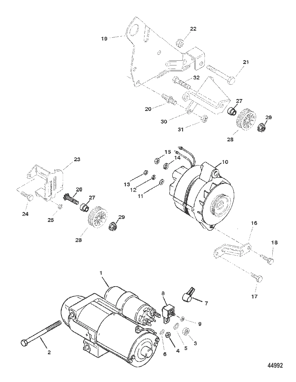 СТАРТЕР И ГЕНЕРАТОР