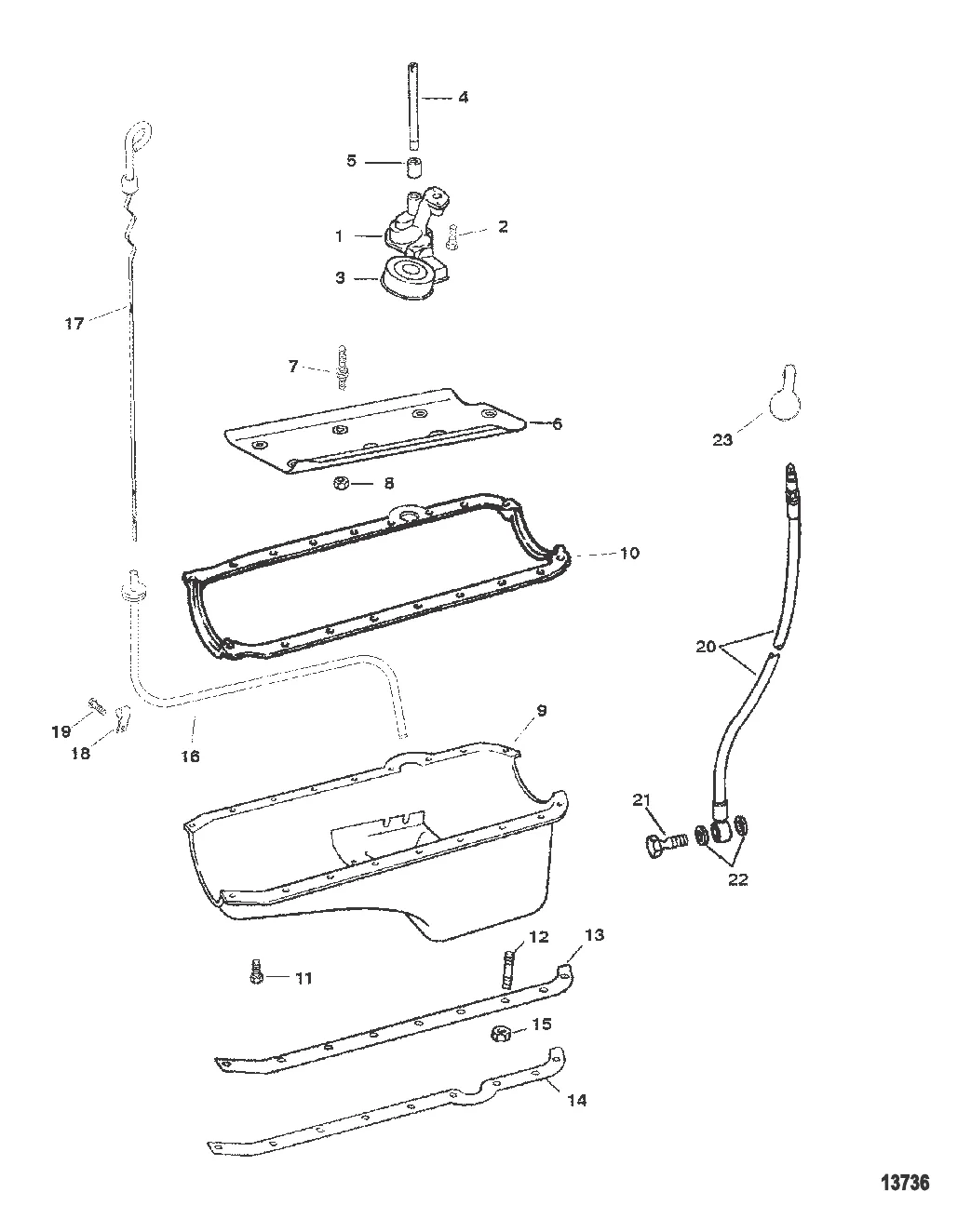 МАСЛОСБОРНИК И МАСЛЯНЫЙ НАСОС