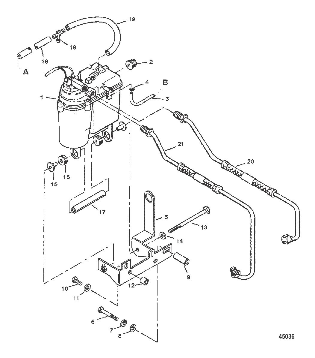 БАК ПАРОСЕПАРАТОРА И ТОПЛИВОПРОВОДЫ