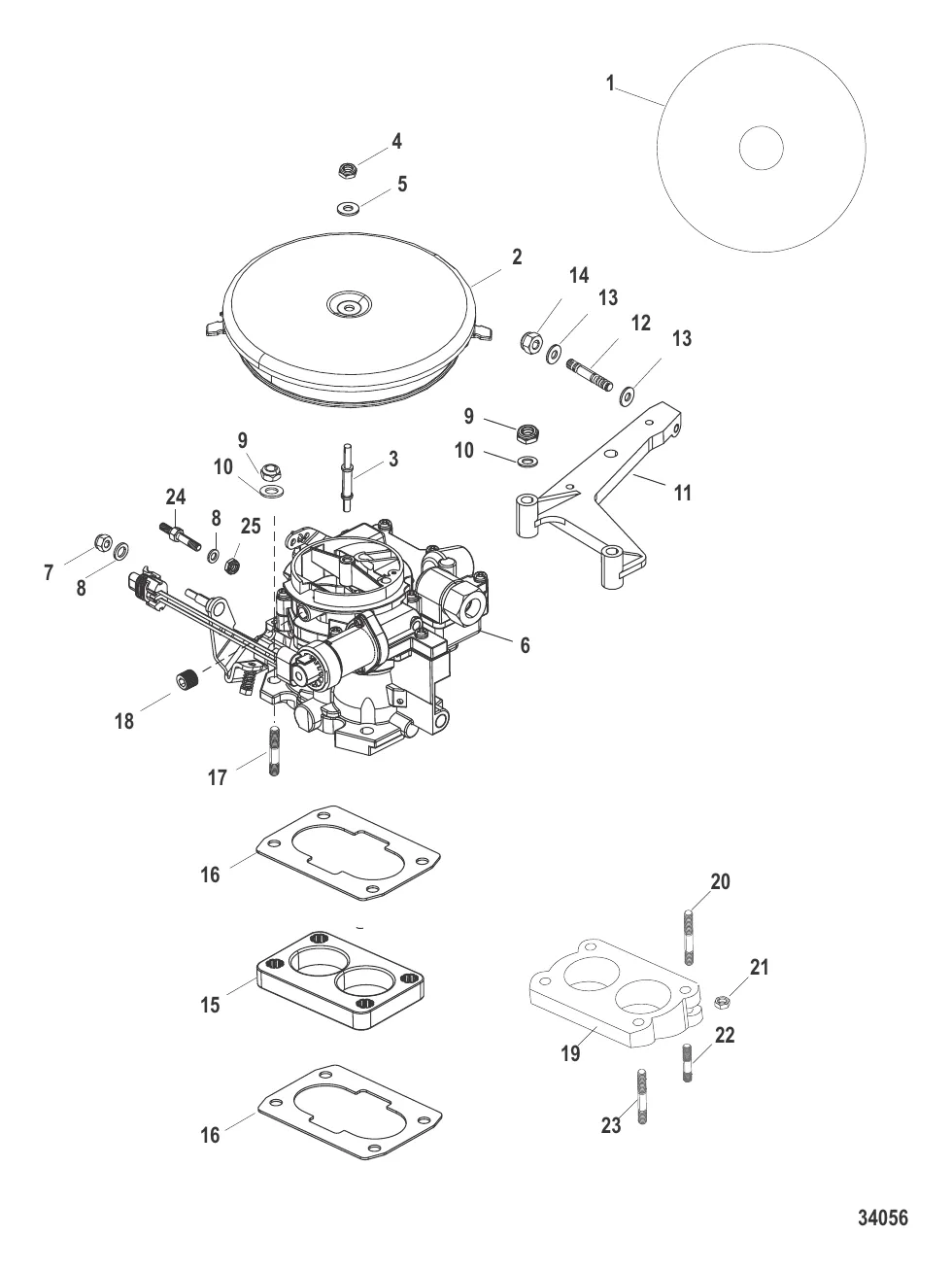 Карбюратор и тяга газа