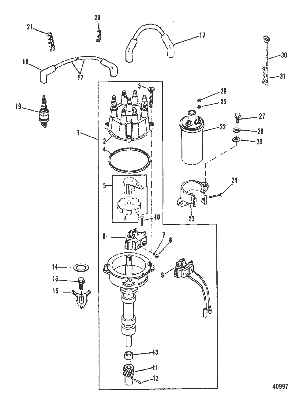 Distributor & Ignition Components (Thunderbolt IV Ignition)