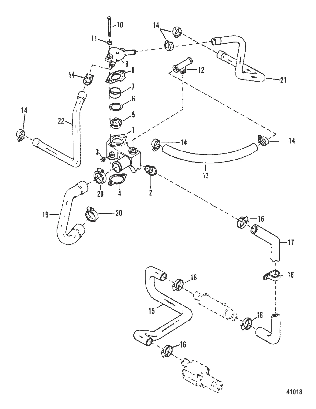 Thermostat Housing (Standard Cooling) Design I