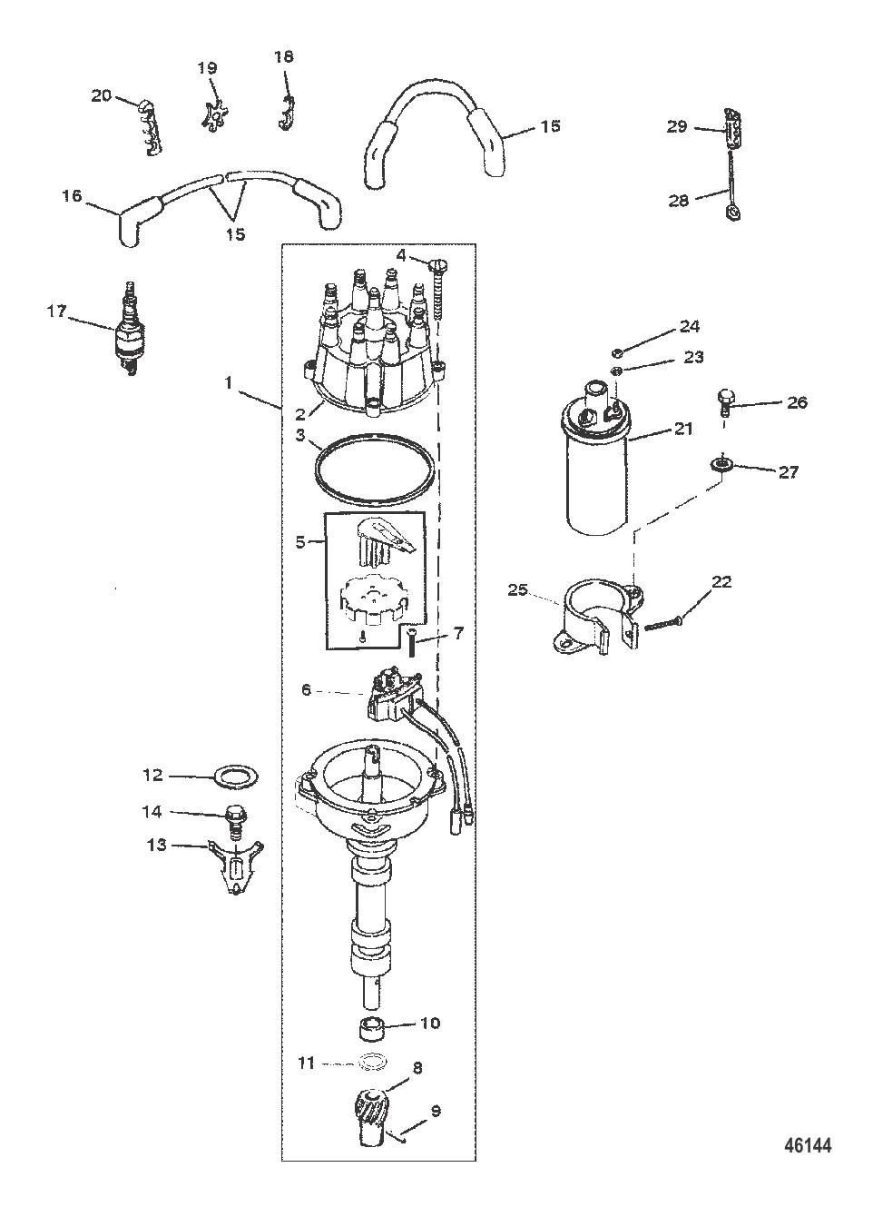 РАСПРЕДЕЛИТЕЛЬ И КОМПОНЕНТЫ СИСТЕМЫ ЗАЖИГАНИЯ