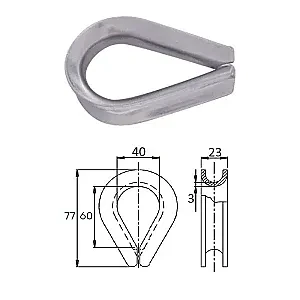 Коуш 16 мм 2903-0316