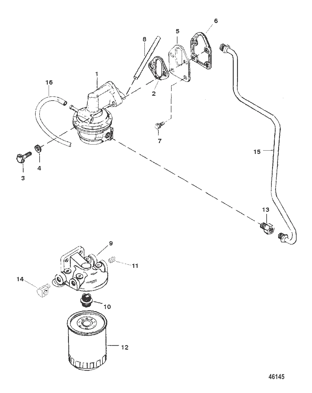 ТОПЛИВНЫЙ НАСОС И ТОПЛИВНЫЙ ФИЛЬТР
