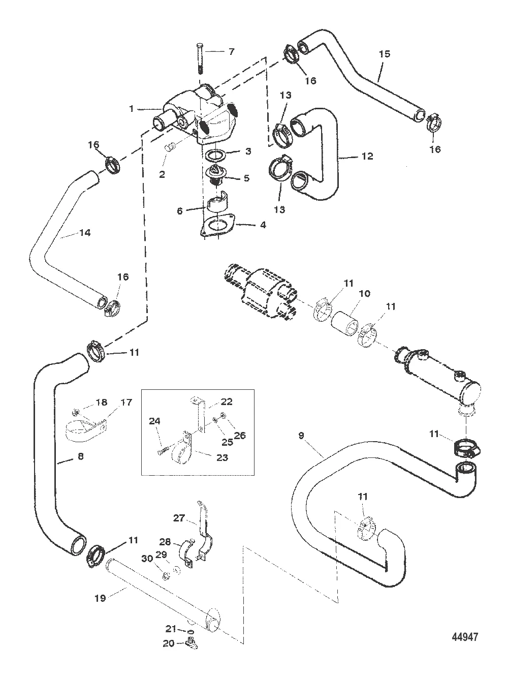 СТАНДАРТНАЯ СИСТЕМА ОХЛАЖДЕНИЯ
