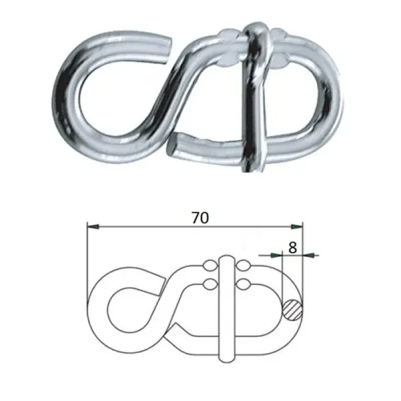 CIM Связка троса 7х70 мм
