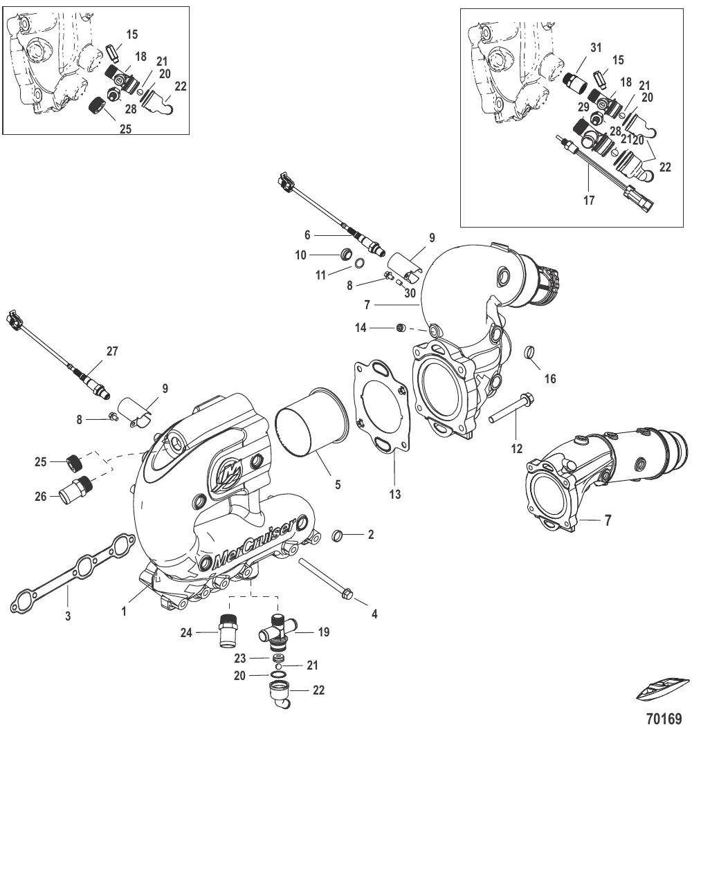 Exhaust Manifold and Elbow
