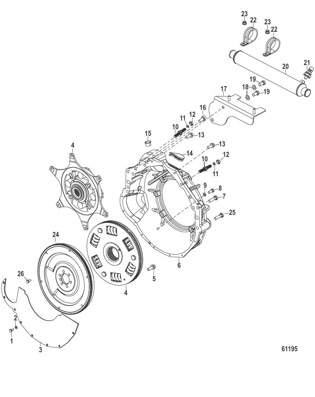 Корпус маховика