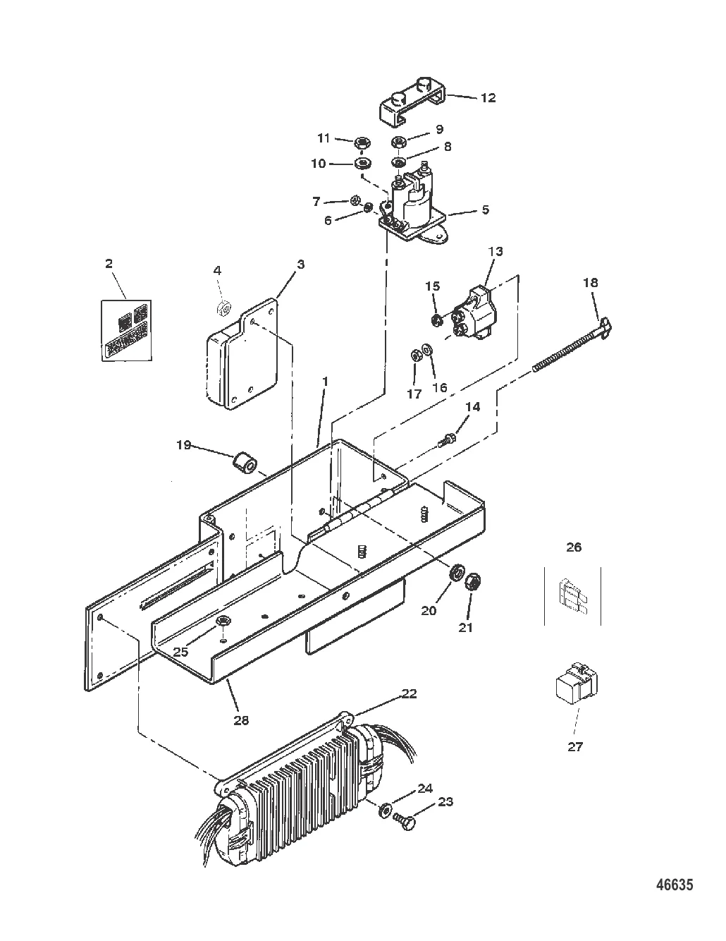 РАСПРЕДЕЛИТЕЛЬНАЯ КОРОБКА И КОМПОНЕНТЫ