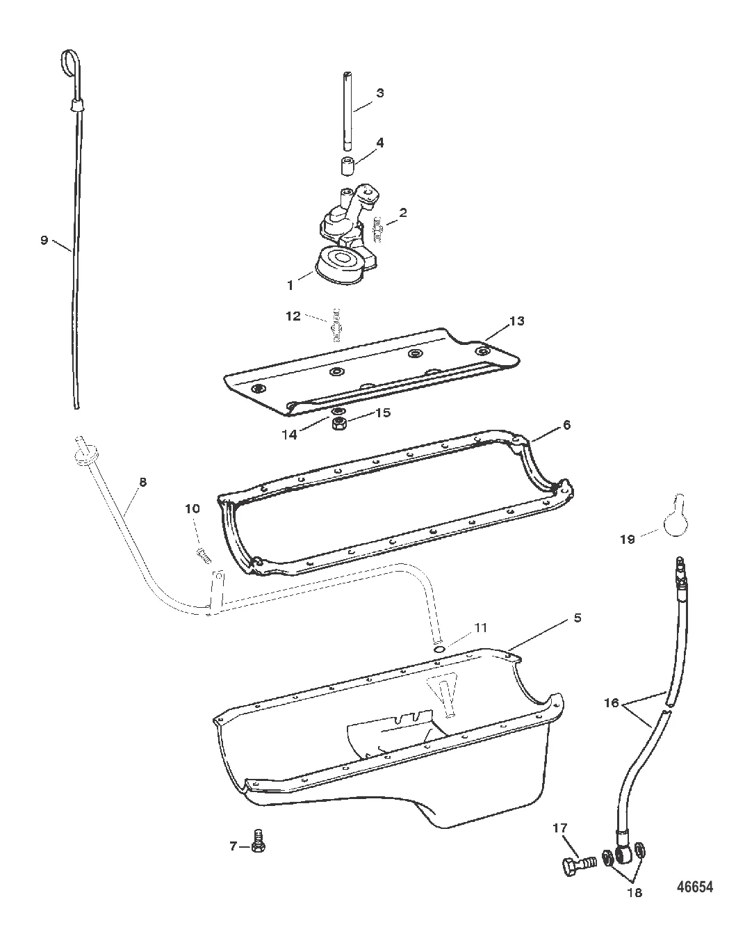 МАСЛОСБОРНИК И МАСЛЯНЫЙ НАСОС