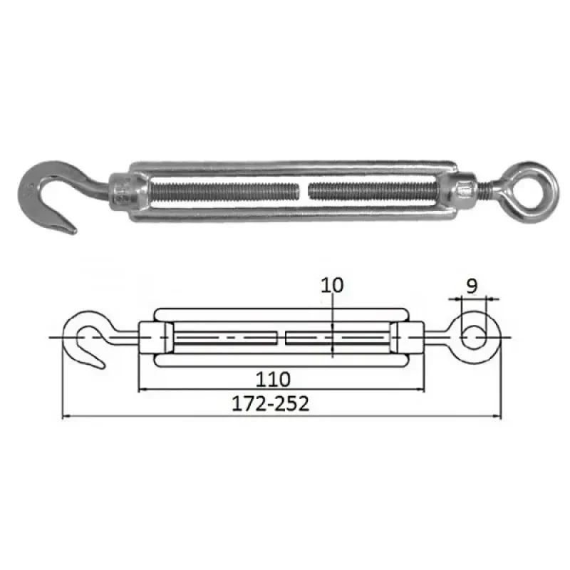 CIM Талреп гак-рым М 6
