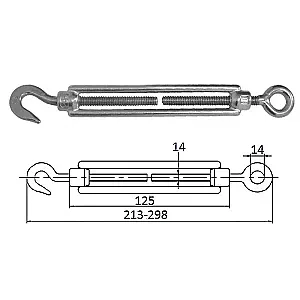Талреп гак-рым М10 3101-0110