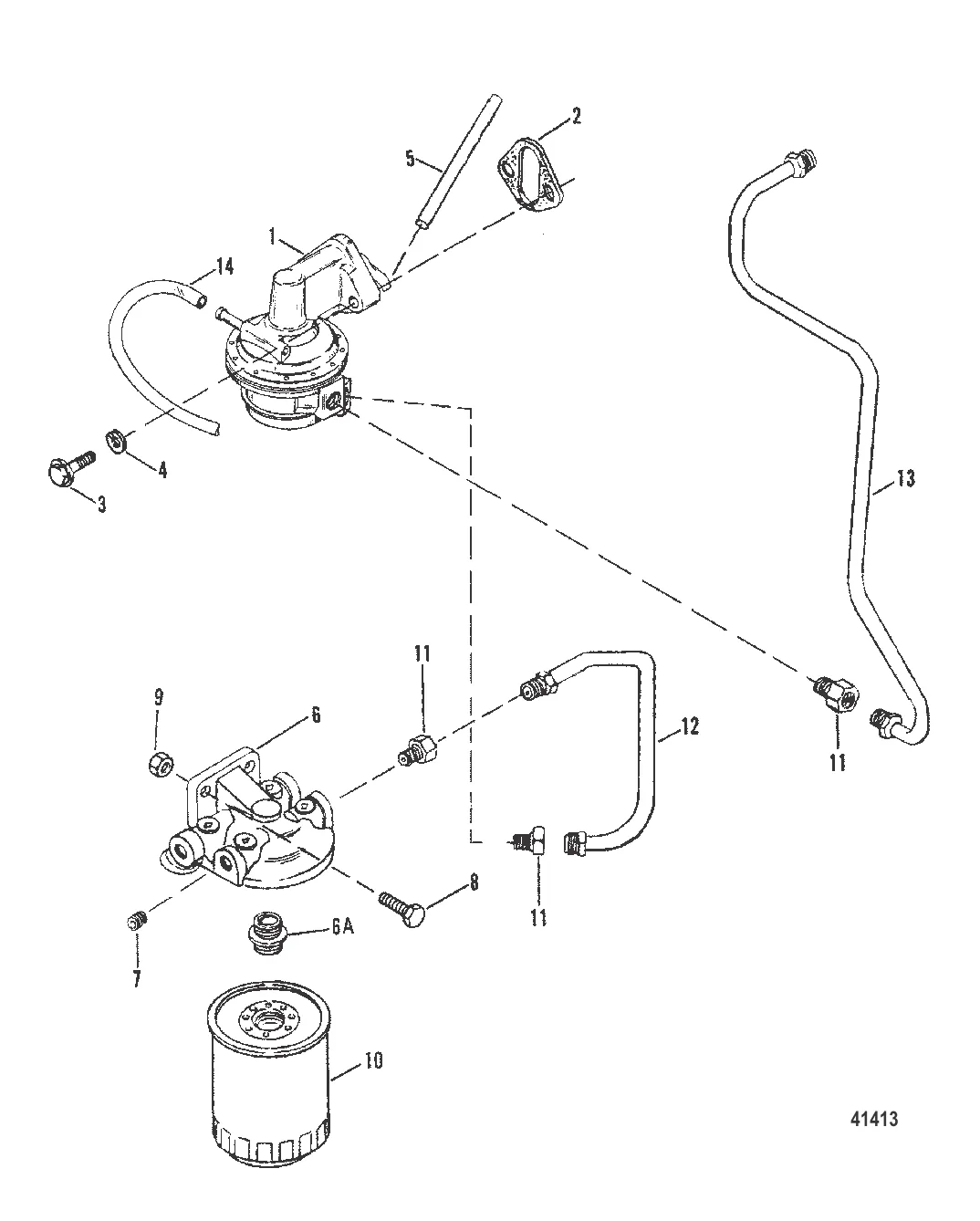 Топливный насос и топливный фильтр